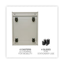 Alera File Pedestal, Left or Right, 2-Drawers: Box/File, Legal/Letter, Putty, 14.96" x 19.29" x 21.65"