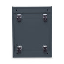 Alera File Pedestal, Left or Right, 2 Legal/Letter-Size File Drawers, Charcoal, 14.96" x 19.29" x 27.75"