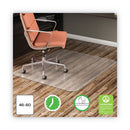deflecto EconoMat All Day Use Chair Mat for Hard Floors, 46 x 60, Clear, Drop Ship Item