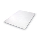 deflecto EconoMat All Day Use Chair Mat for Hard Floors, 46 x 60, Clear, Drop Ship Item