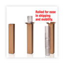 deflecto EconoMat All Day Use Chair Mat for Hard Floors, 46 x 60, Clear, Drop Ship Item