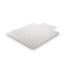 deflecto SuperMat Frequent Use Chair Mat, Med Pile Carpet, Roll, 36 x 48, Lipped, Clear