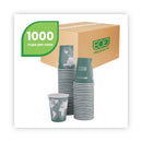 Eco-Products World Art Renewable and Compostable Hot Cups, 12 oz, 50/Pack, 20 Packs/Carton