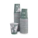 Eco-Products World Art Renewable and Compostable Hot Cups, 12 oz, 50/Pack, 20 Packs/Carton