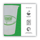 Eco-Products GreenStripe Renewable and Compostable Cold Cups Convenience Pack, Clear, 16 oz, 50/Pack