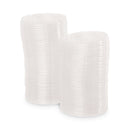 Eco-Products GreenStripe Renewable and Compost Cold Cup Flat Lids, Fits 9 oz to 24 oz Cups, Clear, 100/Pack, 10 Packs/Carton