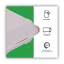 Eco-Products Vanguard Renewable and Compostable Sugarcane Clamshells, 1-Compartment, 8 x 8 x 3, White, 200/Carton