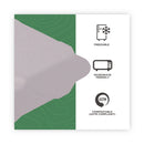 Eco-Products Renewable and Compost Sugarcane Clamshells, 3-Compartment, 9 x 9 x 3, White, 50/Pack, 4 Packs/Carton