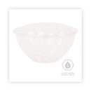 Eco-Products Renewable and Compostable Salad Bowls with Lids, 32 oz, Clear, Plastic, 50/Pack, 3 Packs/Carton