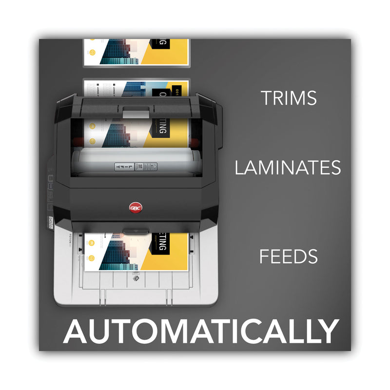 GBC Foton 30 Automated Pouch-Free Laminator, Two Rollers, 1" Max Document Width, 5 mil Max Document Thickness