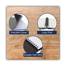AT-A-GLANCE Recycled Monthly Planner with Perforated Memo Section, 8.75 x 7, Black Cover, 12-Month (Jan to Dec): 2023