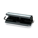 Swingline 32-Sheet Lever Handle Heavy-Duty Two- to Seven-Hole Punch, 9/32" Holes, Black