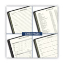 AT-A-GLANCE Recycled Monthly Planner, 11 x 9, Black Cover, 13-Month (Jan to Jan): 2023 to 2024