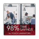 GBC Foton 30 Automated Pouch-Free Laminator, Two Rollers, 1" Max Document Width, 5 mil Max Document Thickness