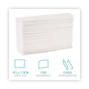 Windsoft C-Fold Paper Towels, 1 Ply, 10.2 x 13.25, White, 200/Pack, 12 Packs/Carton