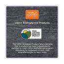 World Centric No Tree Paper Bowls, 24 oz, 4.4" Diameter x 4.5"h, Natural, Sugarcane, 500/Carton