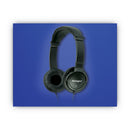 Kensington Hi-Fi Headphones, Plush Sealed Earpads, Black