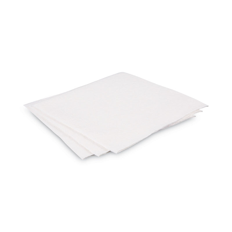 Boardwalk DRC Wipers, 12 x 13, White, 90 Bag, 12 Bags/Carton