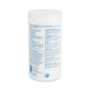 Boardwalk Disinfecting Wipes, 7 x 8, Lemon Scent, 75/Canister, 3 Canisters/Pack