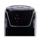 Alera 36" 3-Speed Oscillating Tower Fan with Remote Control, Plastic, Black