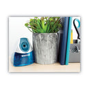 Bostitch Personal Electric Pencil Sharpener, AC-Powered, 4.25 x 8.4 x 4, Blue