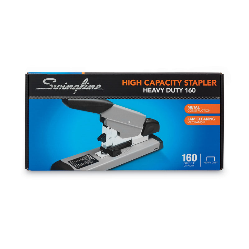 Swingline Heavy-Duty Stapler, 160-Sheet Capacity, Black/Gray