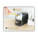 Bostitch QuietSharp Executive Electric Pencil Sharpener, AC-Powered, 4 x 7.5 x 5, Black/Graphite