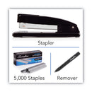 Swingline Commercial Desk Stapler Value Pack, 20-Sheet Capacity, Black