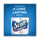 Scott Toilet Paper, Septic Safe, 1-Ply, White, 1,000 Sheets/Roll, 12 Rolls/Pack, 4 Pack/Carton