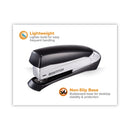 Bostitch Inspire Premium Spring-Powered Full-Strip Stapler, 20-Sheet Capacity, Black/Silver