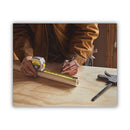 Stanley Powerlock II Power Return Rule, 1" x 25 ft, Chrome/Yellow