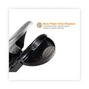 Bostitch 40-Sheet EZ Squeeze Two-Hole Punch, 9/32" Holes, Black/Silver