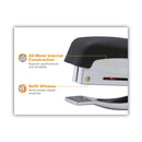 Bostitch Deluxe Hand-Held Stapler, 20-Sheet Capacity, Black