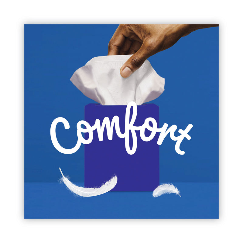 Kleenex Ultra Soft Facial Tissue, 3-Ply, White, 65 Sheets/Box, 4 Boxes/Pack, 12 Packs/Carton