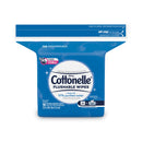 Cottonelle Fresh Care Flushable Cleansing Cloths, 5 x 7.25, White, 168/Pack, 8 Packs/Carton