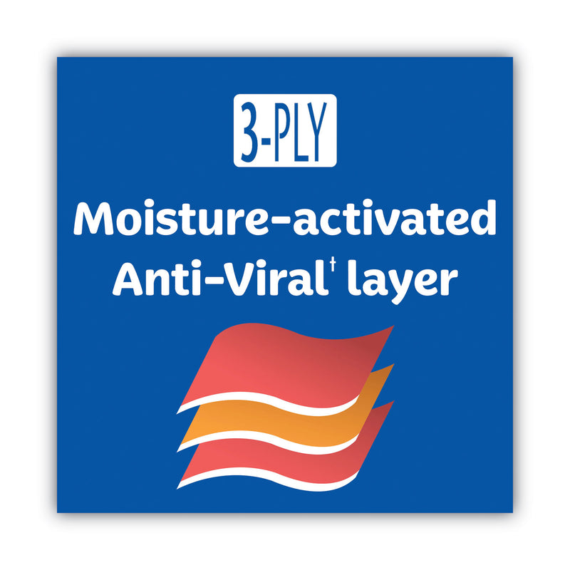 Kleenex Anti-Viral Facial Tissue, 3-Ply, White, 60 Sheets/Box, 27 Boxes/Carton