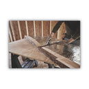 Stanley Curved Quick-Change Utility Knife, Stainless Steel Retractable Blade, 3 Blades, 6.5" Metal Handle, Black/Chrome