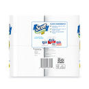 Scott Rapid-Dissolving Toilet Paper, Bath Tissue, Septic Safe, 1-Ply, White, 231 Sheets/Roll, 4/Rolls/Pack, 12 Packs/Carton