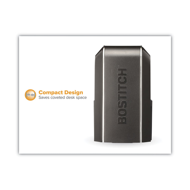 Bostitch Vertical Battery Pencil Sharpener, Battery-Powered, 3 x 3 x 5.13, Black