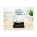 Bostitch 40-Sheet EZ Squeeze Two-Hole Punch, 9/32" Holes, Black/Silver