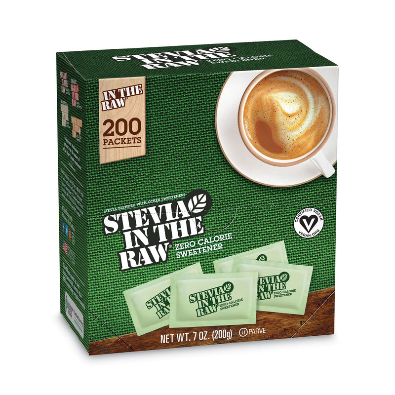 Stevia in the Raw Sweetener, .035oz Packet, 200/Box, 2 Box/Carton