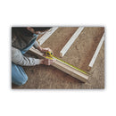 Stanley Bostitch Power Return Tape Measure, Plastic Case, 1" x 2 5ft, Yellow