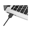 Kensington Orbit Trackball with Scroll Ring, USB 2.0, Left/Right Hand Use, Black/Blue