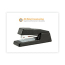 Bostitch B400 Executive Half Strip Stapler, 20-Sheet Capacity, Black