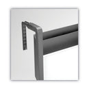 Quartet Hanging File Pocket with Dry Erase Board, 3 Sections, Letter Size, 15" x 4", x 20", Black