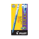 Pilot Precise P-700 Gel Pen, Stick, Fine 0.7 mm, Blue Ink, Blue Barrel, Dozen