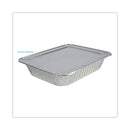 Boardwalk Aluminum Steam Table Pans, Half-Size Deep—128 oz., 2.56" Deep, 10.38 x 12.75, 100/Carton
