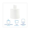 Boardwalk Center-Pull Hand Towels, 2-Ply, Perforated, 7.87 x 10, White, 660/Roll, 6 Rolls/Carton