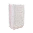 Boardwalk Paper Food Baskets, 5 lb Capacity, Red/White, 500/Carton