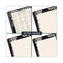 AT-A-GLANCE Lacey Weekly Block Format Professional Appointment Book, Lacey Artwork, 11 x 8.5, Black/White, 13-Month (Jan-Jan): 2023-2024
